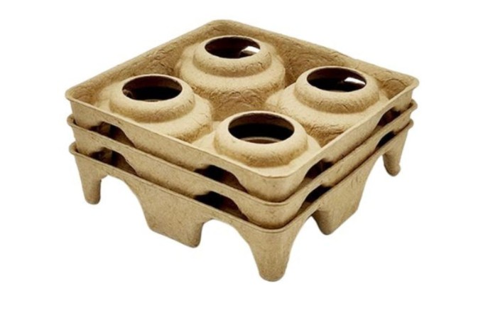 4 bottle tray